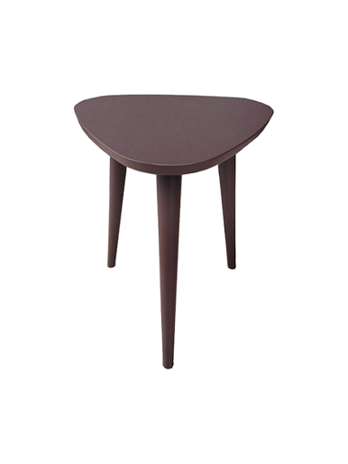 Immagine di BRICK 242 Tavolino triangolare H.49 - Finitura Rovere Laccato Date - Gervasoni